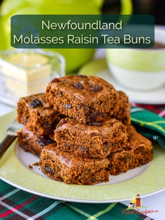 Newfoundland Molasses Raisin Tea Buns Perfect For An Afternoon Cuppa